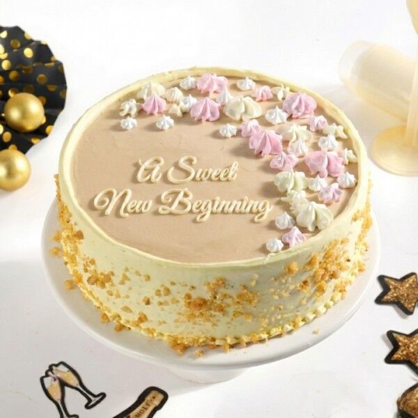 New Year Butterscotch Cake