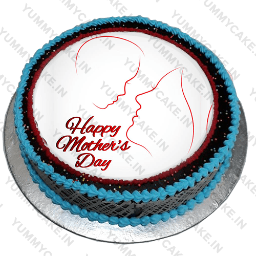 Happiness for Mom with Cake