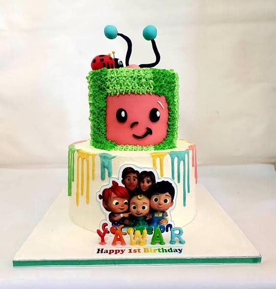 cocomelon birthday cake