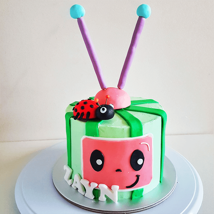 cocomelon theme cake