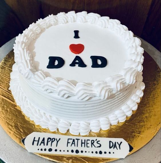 cream cake for fathers day
