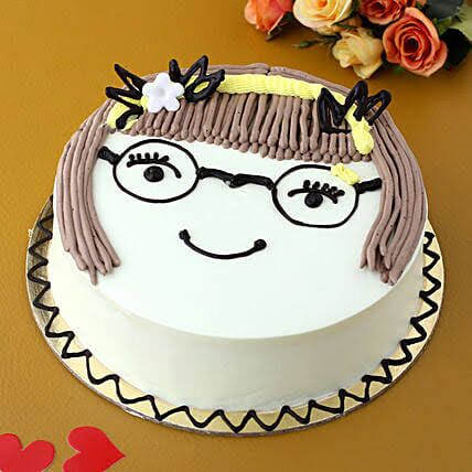 chashmish girl cake