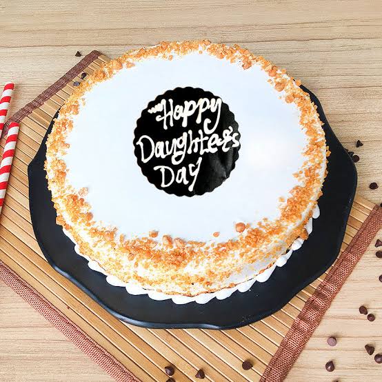 daughters day butterscotch cake