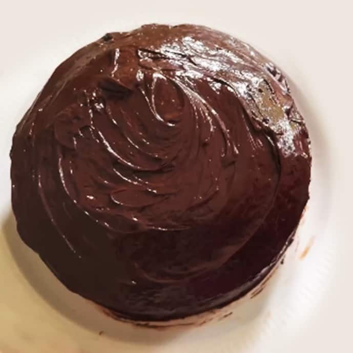 Chocolate Whiskey Flambe Cake