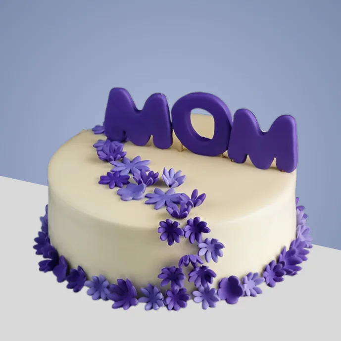 Queen Mom Purple Cake