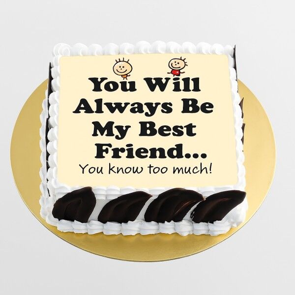 Best Friend Quote Cake