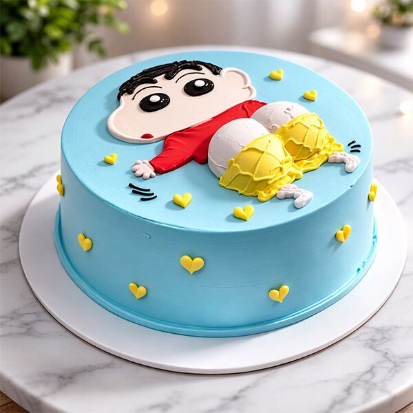 crayon shin-chan cartoon cake