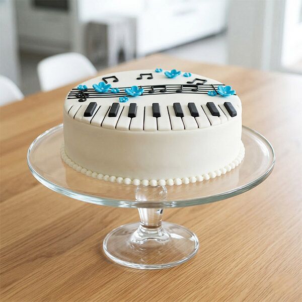 Serenade Symphony Round Cake
