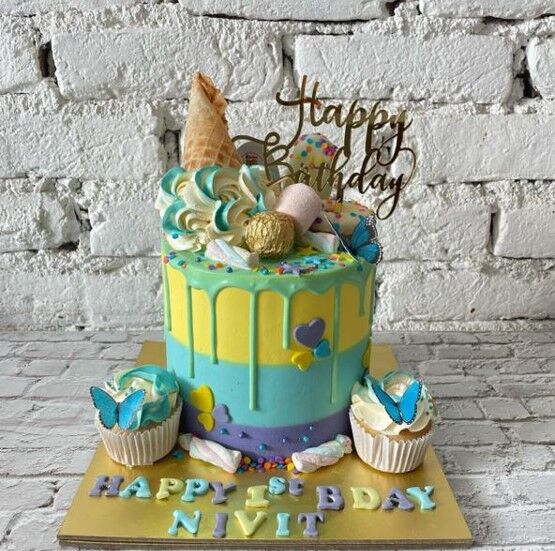 candy land theme cake