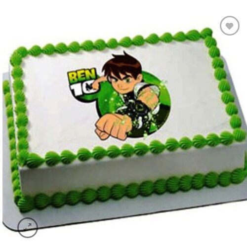 ben ten photo cake online