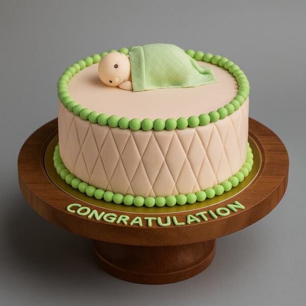 sweet dreams baby celebration cake for baby shower