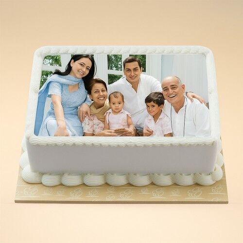 pineapple photo cake