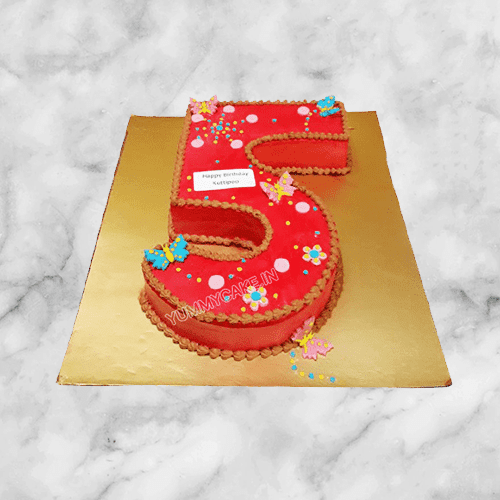 5 year birthday cake