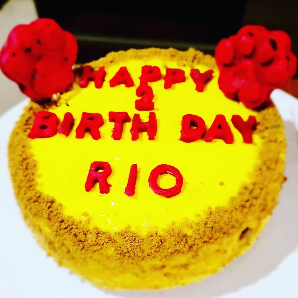 apple and banana cake