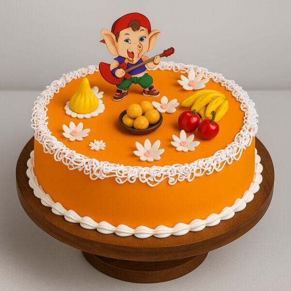 Happy Ganesh Chaturthi Cake