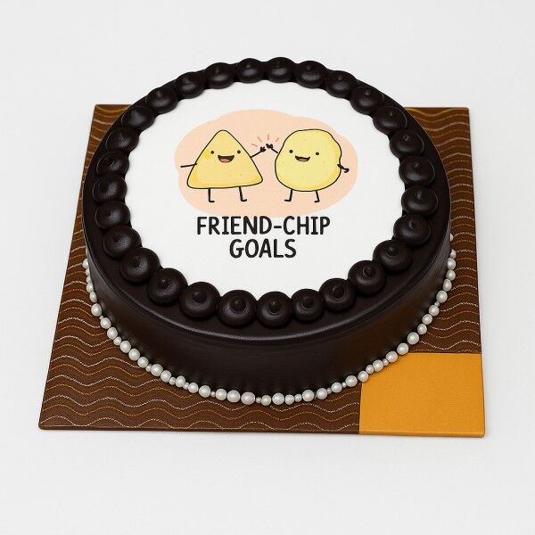 Friend Chip Goals chocolate Cake
