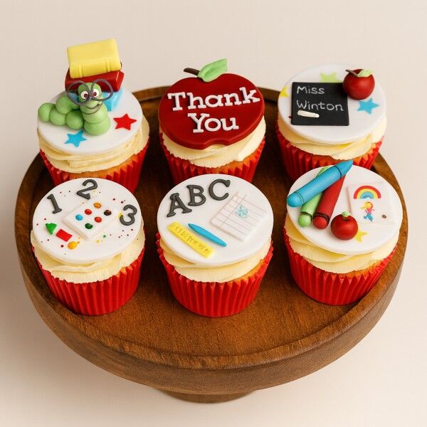 teacher appreciation cupcakes for teachers day