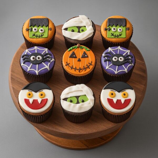 spooky delight cupcakes