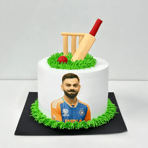 virat kohli theme cake