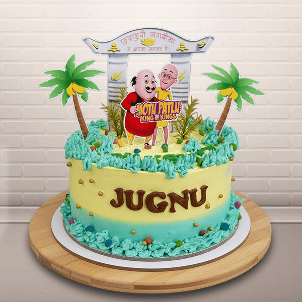 motu patlu king of kings cake