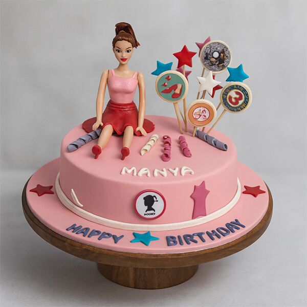 Barbie Doll Birthday Cake