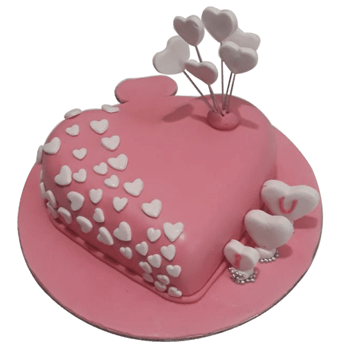 heart shaped cake online