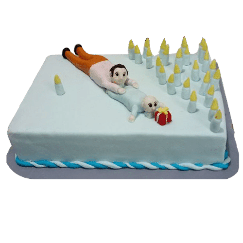 birthday cake for father and son online