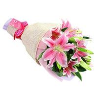 6 Lilies bunch online