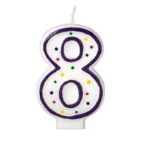 Candle 8 with cake online