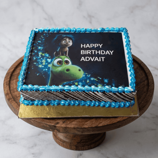 the good dinosaur theme cake
