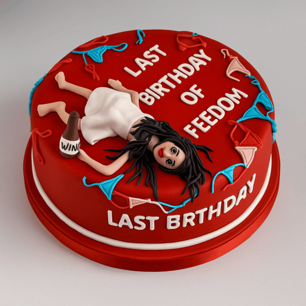 Last Birthday of Freedom Cake