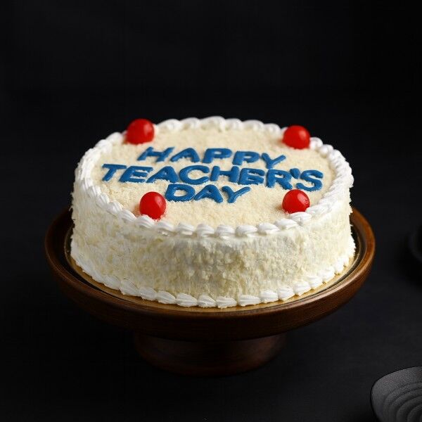 white forest cake for teachers day