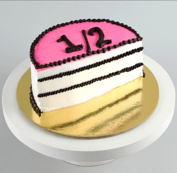 black forest half cake