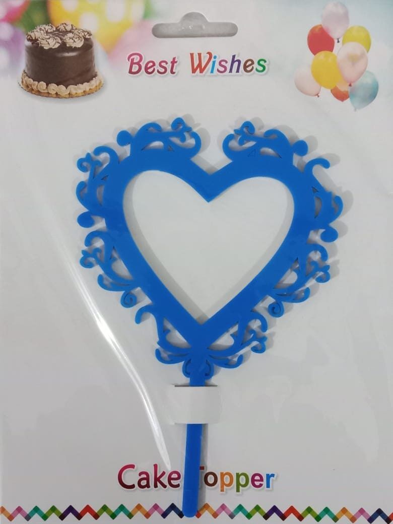 heart shape topper