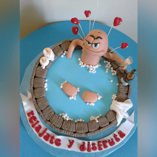 relax and enjoy cake