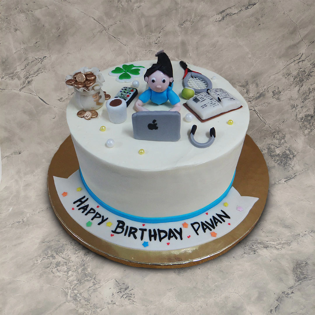 Workaholic Birthday Cake