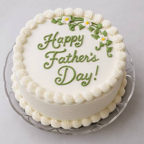 Simple Fathers Day Cake