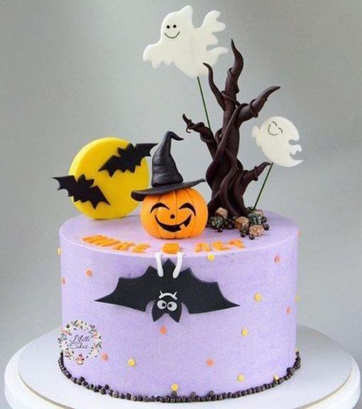 halloween theme cake