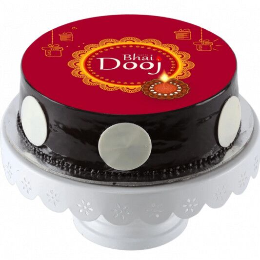 bhai dooj special truffle cake
