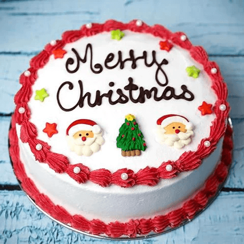 happy christmas cake