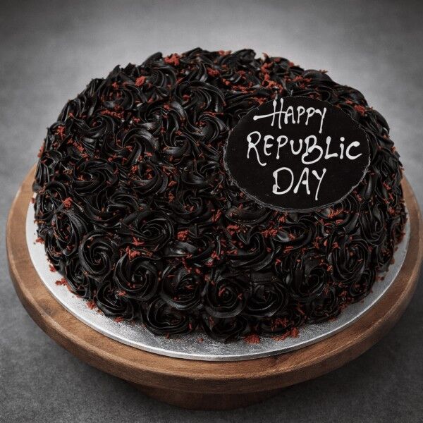 heavenly chocolate republic day cake