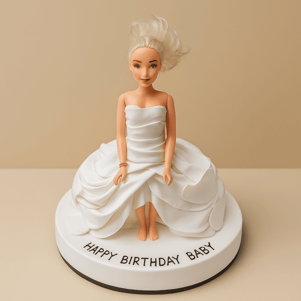 Beautiful Princess Barbie Cake
