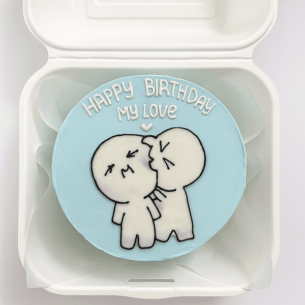 Cute Love Bento Cake