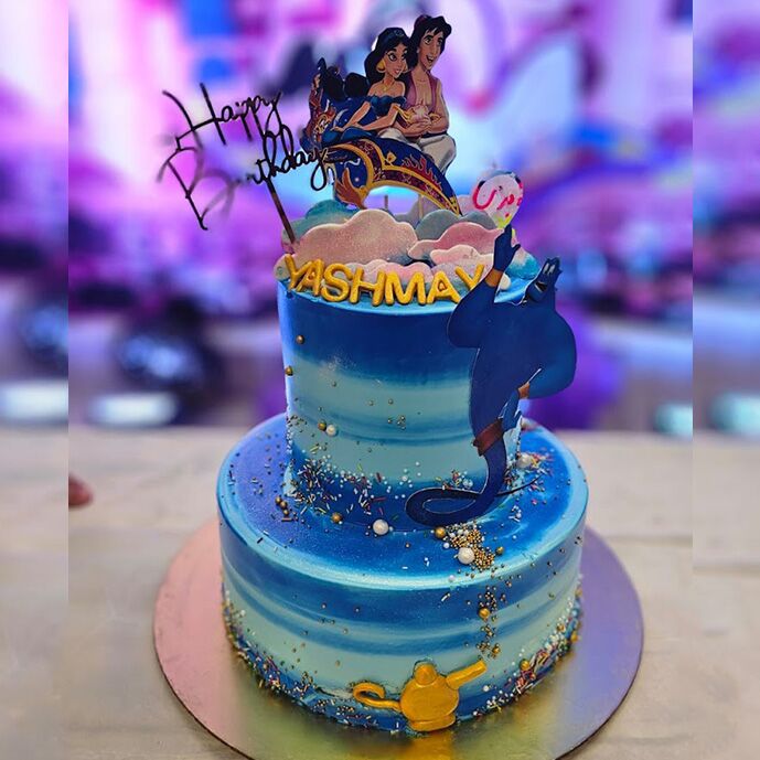 Princess Jasmine Aladdin Cake