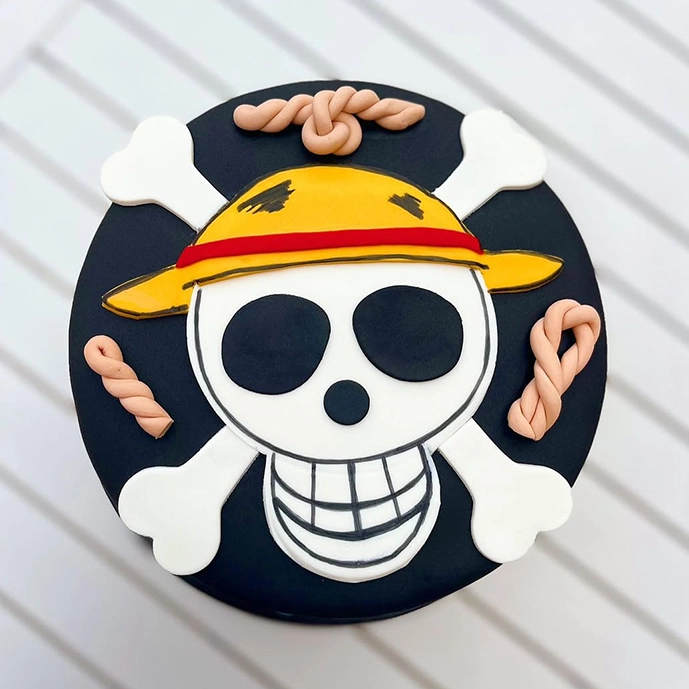 One Piece Pirate Cake