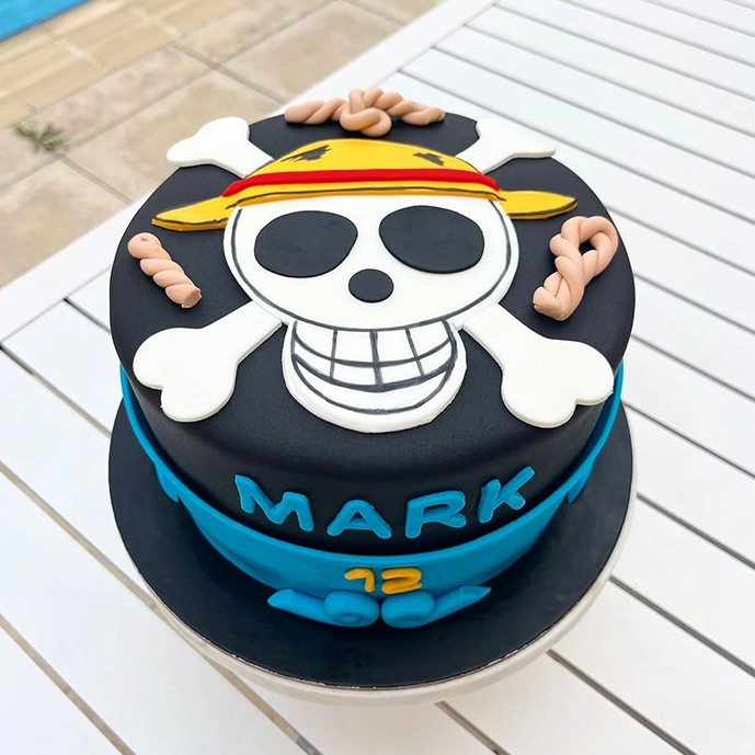 One Piece Pirate Cake