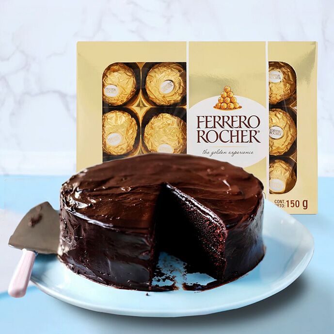 Ferrero Magic Choco Cake