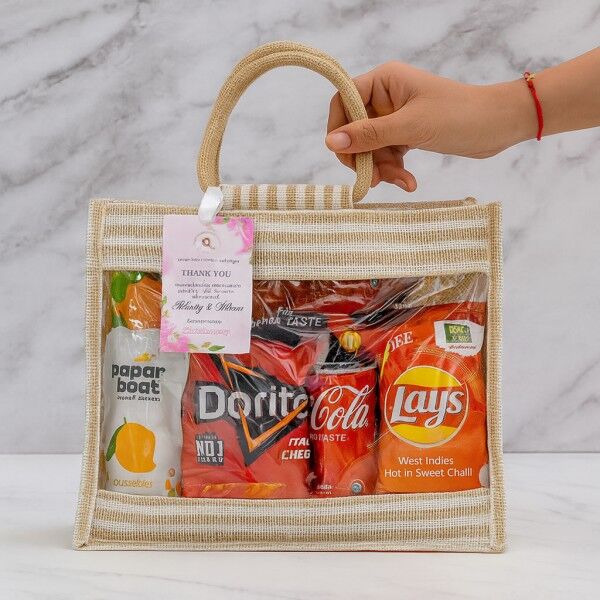 Rakhi Delight Pouch gift for Raksha Bandhan