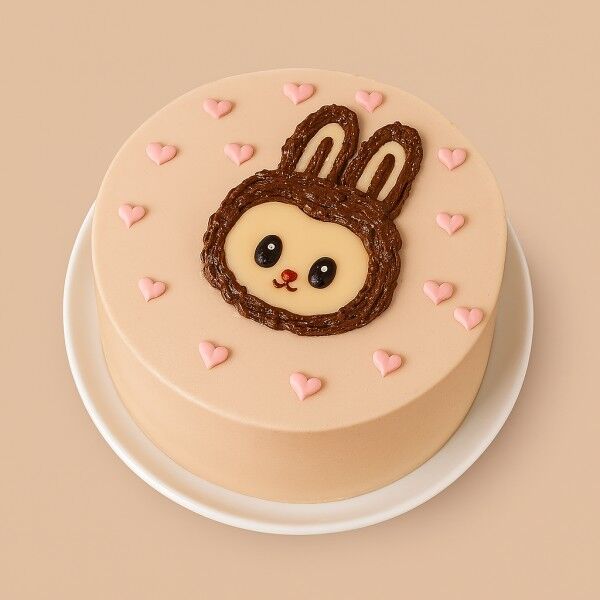 adorable labubu mini cake