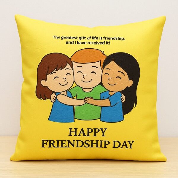 cuddle buddy friendship cushion